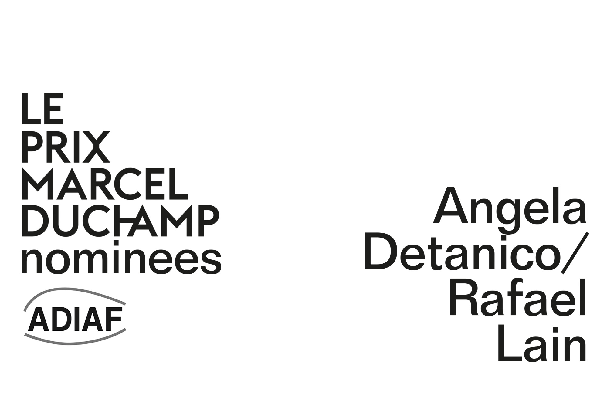 Prix Marcel Duchamp 2024 nomination